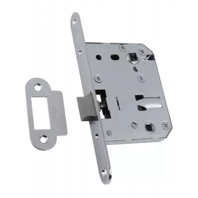 Защелка сантехническая беcшумная BUSSARE, PLAST50/70 CHROME - Хром