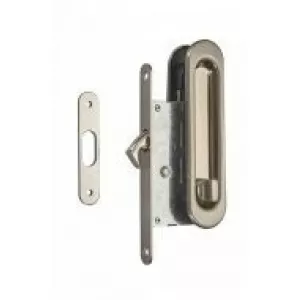 Ручки-купе для раздвижных дверей с механизмом под завёртку WC SDL-05 SN (никель)