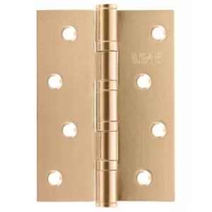 Универсальная петля врезная B020-C 100X75X2.5-4BB-1WG (Валлийское золото)