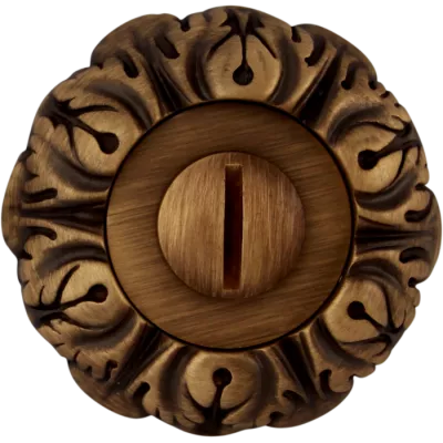 Ручки на розетке CLASS Накладка WC NEW 60 мм Матовая бронза