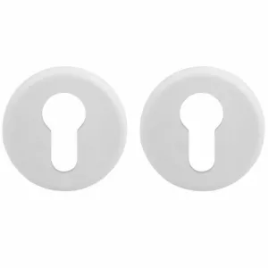 Накладка Colombo CD 63 G B под цилиндр CYL матовый белый Robot