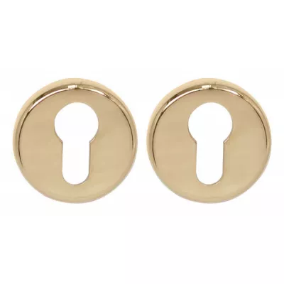 Накладка Colombo CD 63 G B под цилиндр CYL полированная латунь Daytona, Heidi, Ida, Mach, Peter, Robot, Robodue, Roboquattro, Talita