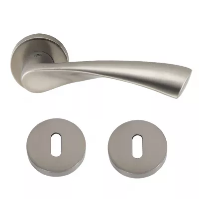 Ручка Colombo Flessa CB51 матовый никель R под ключ буратино KEY (50 розета)