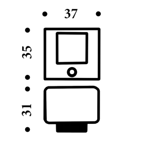 Стопор Colombo LC112 хром