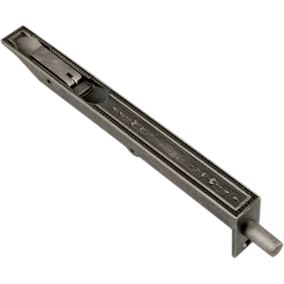 Дверные ограничители торцевые CORONA
, Дверной ригель 200 мм Античное серебро