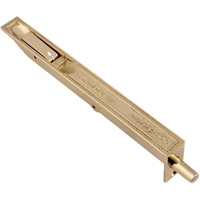 Дверные ограничители торцевые CORONA
, Дверной ригель 200 мм Полированная латунь