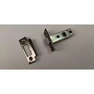 Защёлка межкомнатная с пластиковым язычком EDS-6-45 PLAST GRAPHITE, графит