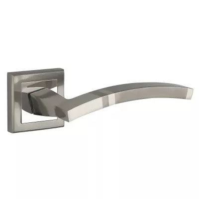 Ручки дверные BUSSARE ESCUR ANNA E-17-15 CHROME/S.CHROME хром/Матовый хром