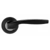 Ручки дверные BUSSARE ESCUR EURO/FIN E-18-01 BLACK Чёрный