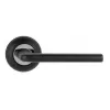 Ручки дверные BUSSARE ESCUR EURO/FIN E-21-01 BLACK Чёрный