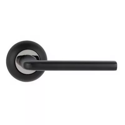 Ручки дверные BUSSARE ESCUR EURO/FIN E-21-01 BLACK Чёрный