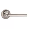 Ручки дверные BUSSARE ESCUR EURO/FIN E-21-01 MAT.SATIN NICKEL Матовый никель