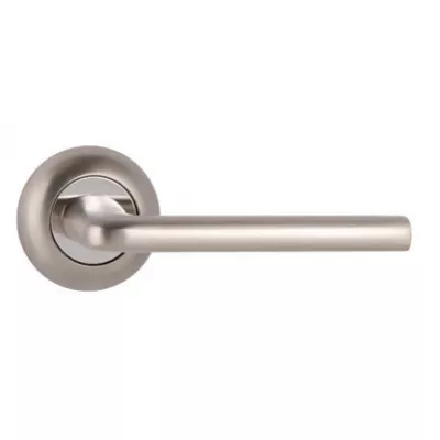 Ручки дверные BUSSARE ESCUR EURO/FIN E-21-01 MAT.SATIN NICKEL Матовый никель