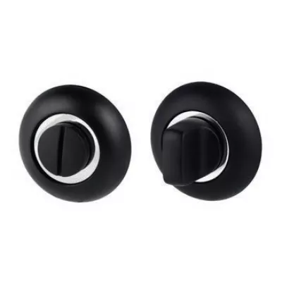 Завертки сантехнические BUSSARE ESCUR EURO/FIN WC-01 BLACK Чёрный