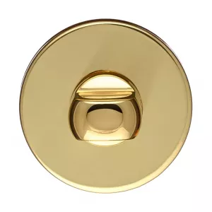 Фиксатор поворотный Hi-tech SLIM WC-16 полированная латунь F01