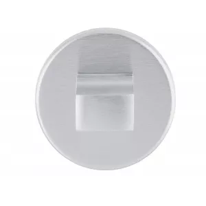 Фиксатор поворотный круглый Hi-tech WC-12 матовый хром F05