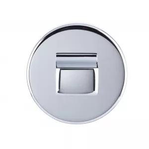 Фиксатор поворотный круглый Hi-tech WC-12 полированный хром F04