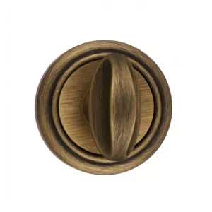 Фиксатор поворотный WC R01 матовая бронза F03