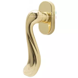 Ручка оконная NINA (Нина) 317 HW полированная латунь F01