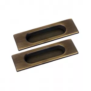 Ручка купе Hi-Tech P401 матовая бронза F03 (пара 2 шт.)