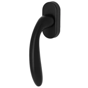 Ручка оконная COMO (Комо) 322 HW черный матовый F22