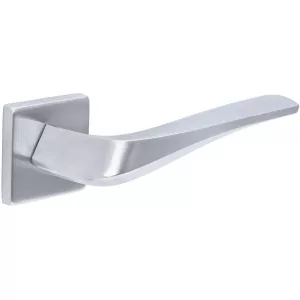 Дверная ручка Hi-Tech Slim GIRA (Гира) 108 R11 матовый хром F05