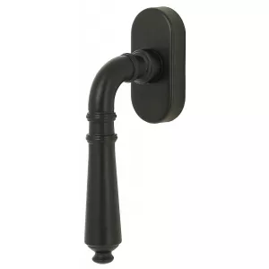 Ручка оконная PETRA (Петра) 304 HW черный матовый F22