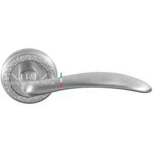 Дверная ручка SIMONA (Симона) 314 на розетке R06 матовый хром F05