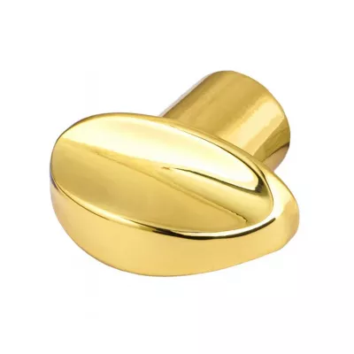 Вертушка под цилиндр Extreza KNOB-1 полированная латунь F01