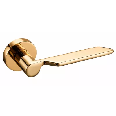 Дверная ручка Fantom Кассандра золото блестящее