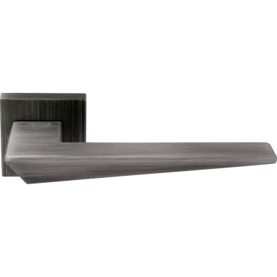 Ручки на розетке FORME Дверная ручка на розетке 215K Naxos Затемненное серебро