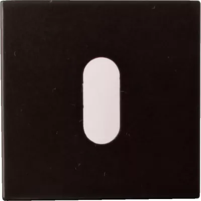 Ручки на розетке FORME Накладка Cab квадратная Черный (FIXA)