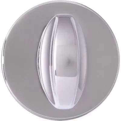 Ручки на розетке FORME Накладка Wc круглая Полированный хром (FIXA)