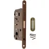 Механизмы FORME Замок врезной Magnetico F140.13.34 Cyl цилиндрический c ответной планкой и шурупами, Античная бронза
