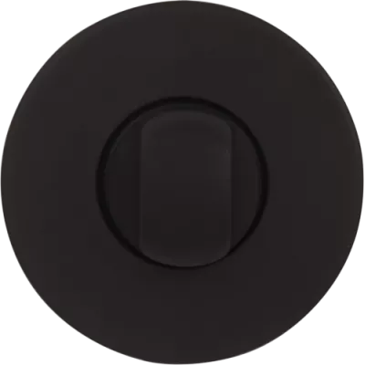 Ручки на розетке FORME Накладка Wc круглая Графит (50PVC)