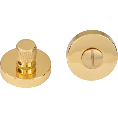 Ручки на розетке FORME Дверная накладка сантехническая Полированная латунь ALYA NS34 (FIXA)