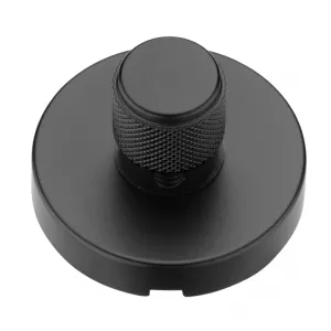 FORME Дверная накладка сантехническая Черный матовый ALYA NS34 (FIXA)