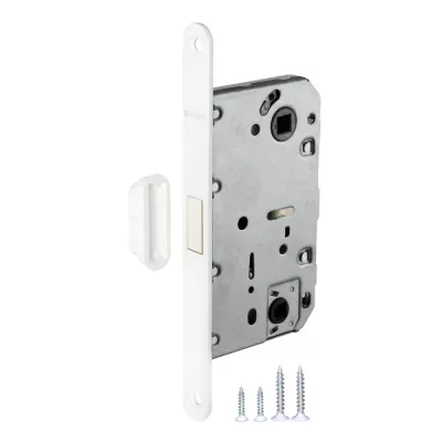 Защелка Fuaro (Фуаро) врезная MAGNET M96WC-50 WH белый (new plate)