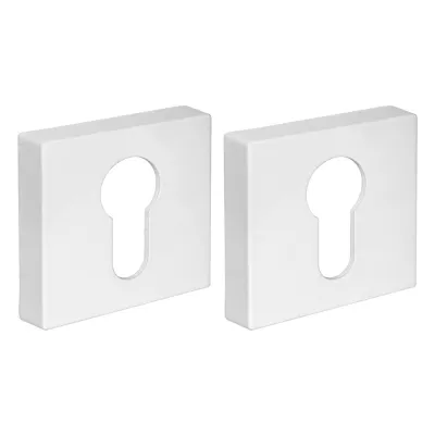 Накладка Fuaro (Фуаро) под цилиндр ET DM WH-19 белый