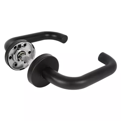 Ручка Fuaro (Фуаро) раздельная DSS-0203/19 black (нержавейка 201)