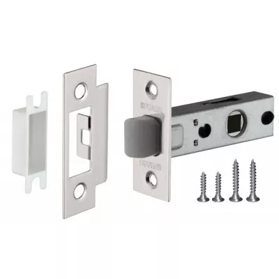 Защелка Fuaro (Фуаро) врезная PLASTP12-45-25 SN мат.никель