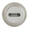 Накладка Fuaro (Фуаро) на сувальдный замок SC.R.RM54 (SC RM) SN/CP-3 матовый никель/хром