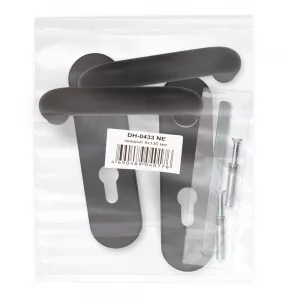 Ручка дверная FP.DH172.0433 NE (DH-0433 NE) (9x130) с пружиной BL-24 черный