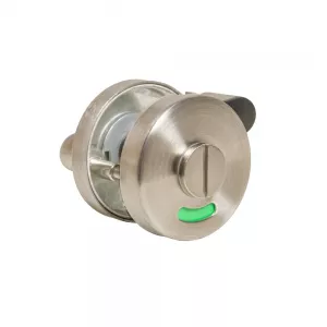 Ручка поворотная BK8.R.DSS304-button с индикатором INOX 304