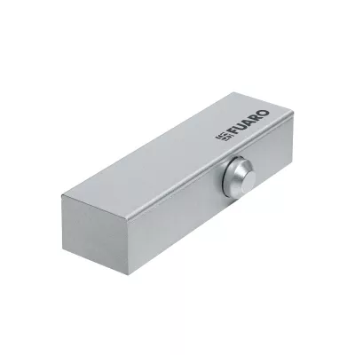 Доводчик Fuaro (Фуаро) дверной DCQ20-4 (40-80 кг) AL w/o arm до 80 кг (алюминий) без тяг в комплекте