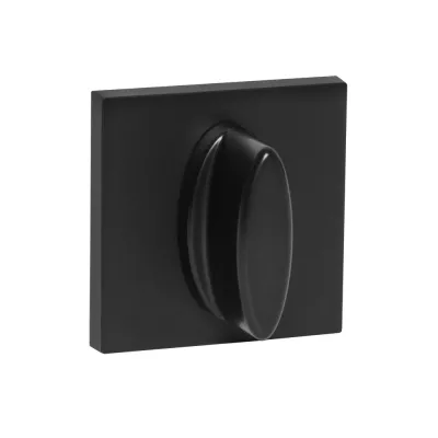 Ручка Fuaro (Фуаро) поворотная BKW8x75.K.RL52 (Tetra) BL-24 черный ПЛАСТИК