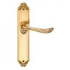Ручки дверные на длинной планке GENESIS ACANTO S. GOLD (PS), Цвет Золото матовое