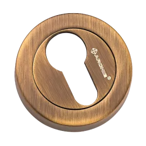 Накладка на ключевой цилиндр GENESIS CL-20G античный кофе