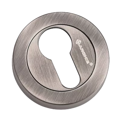 Накладки на евроцилиндр GENESIS CL-20G CL BL. SILVER, Цвет Серебро черненое