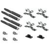 K.Sistem SET-80+4 Soft раздвижная система на 2 полотно до 80 кг + 4 доводчика + профиль 3м